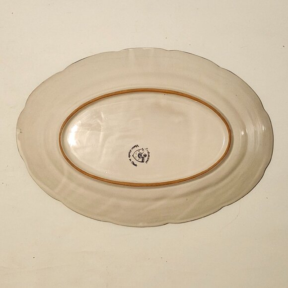 BEAUTIFUL LARGE Campagna Pesce Oval Platter Fish Platter - Picture 2 of 4